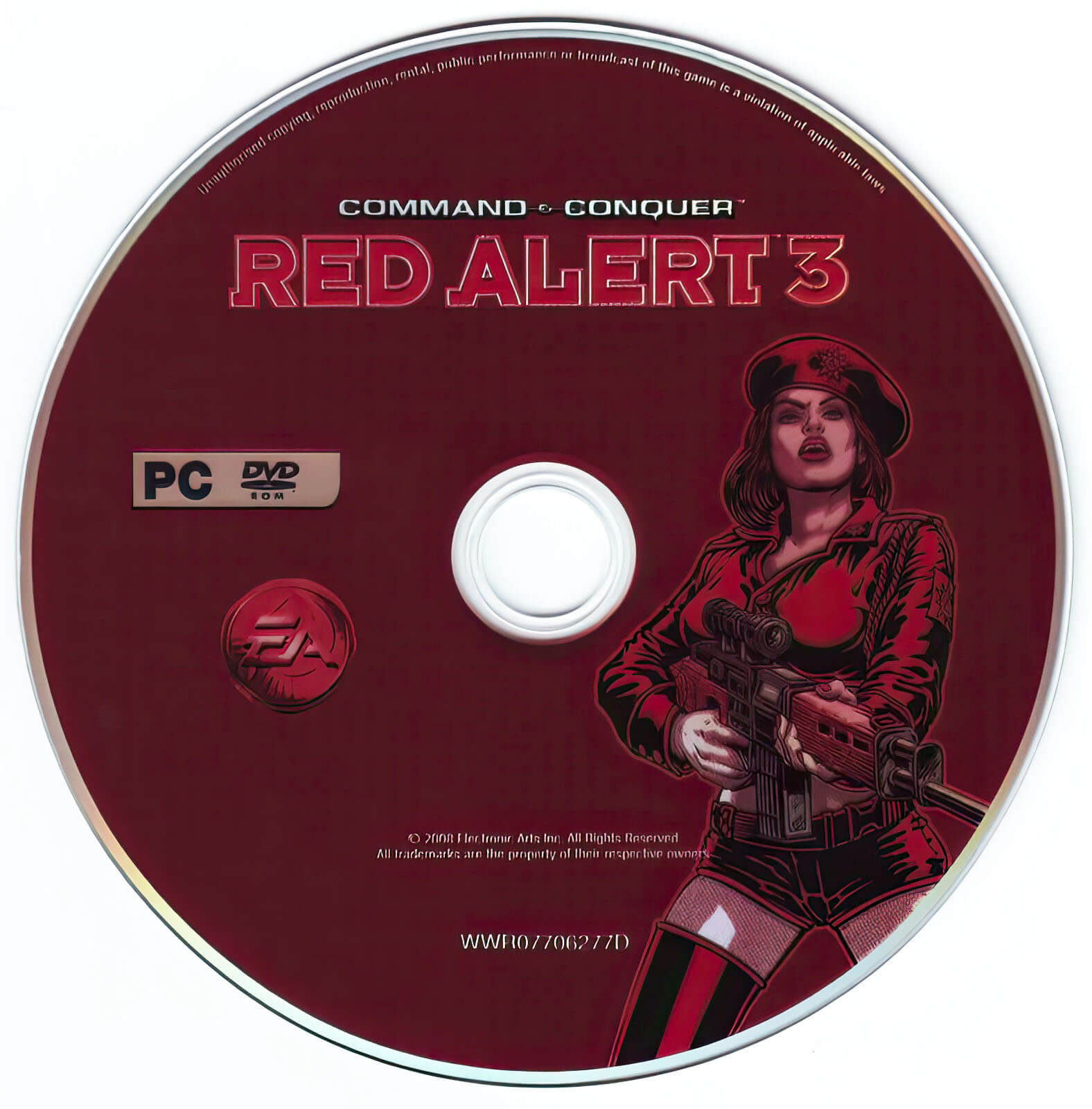 Лицензионный диск Red Alert 3 для Windows